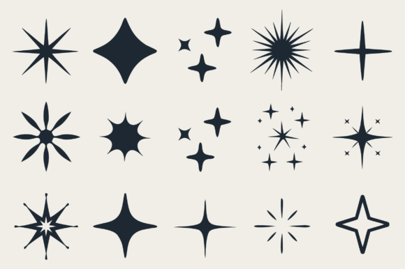 Download Sparkle Star Svg, Sparkling Stars Svg - Premium Bundle